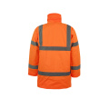 Class3 Eniso 20471: 2013 Chaqueta de seguridad impermeable Hi Viz Reflective